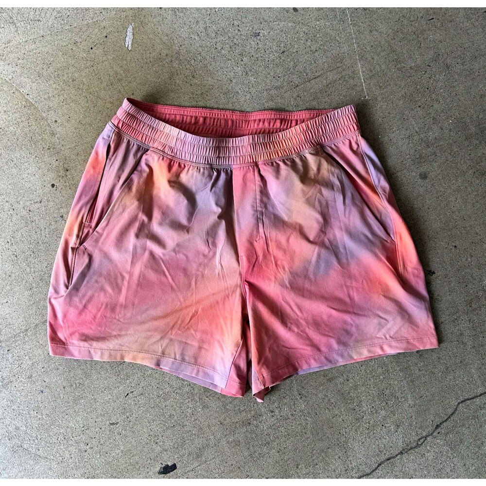 Lululemon Men’s Large Pink Shorts Linerless 5”